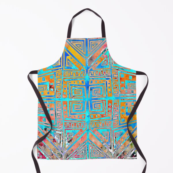 Item preview, "Aztec" 3 | Vibrant And Funky Pattern designed and sold by LiseHoltArt.