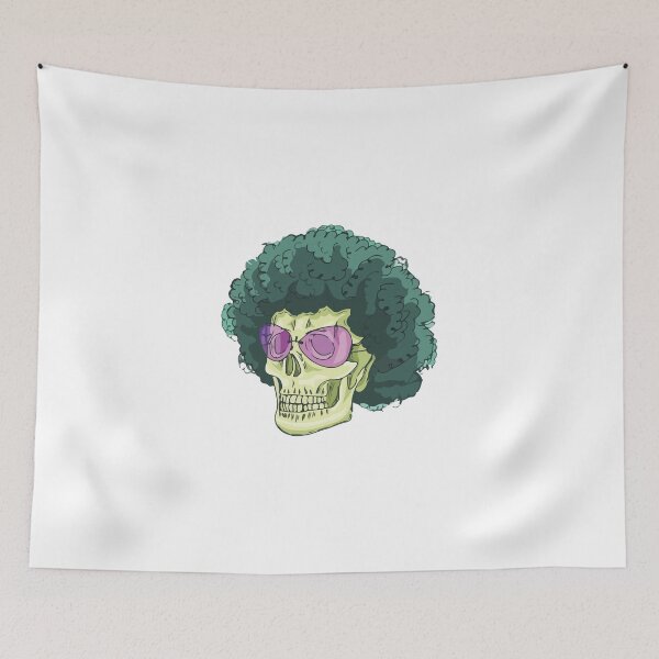 Item preview, Skull With Curly Hair designed and sold by SamirElh77.