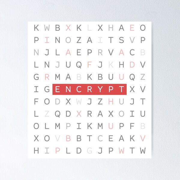 Item preview, ENCRYPT designed and sold by SiLink.net.
