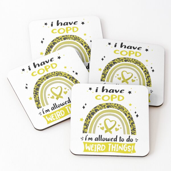 Item preview, COPD Awareness - I have COPD i am allowed to do Weird Things! designed and sold by KirstybShop.