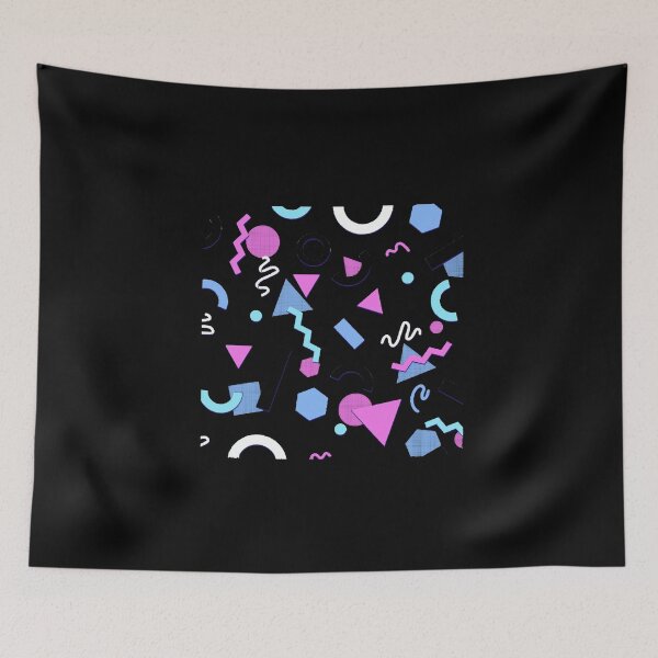 Item preview, 80s colorful background geometric style  designed and sold by jerriepaep0.