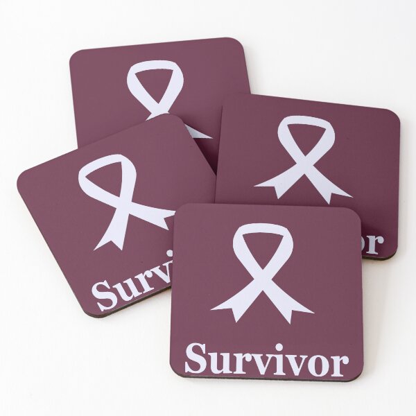 Item preview, I Am a Survivor - wine berry designed and sold by Gladys Gordon.