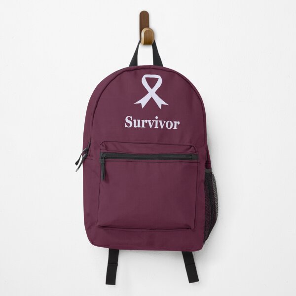 Item preview, I Am a Survivor - wine berry designed and sold by Gladys Gordon.