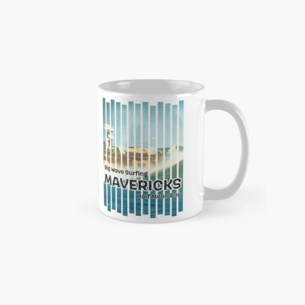Big Wave Surfing Mavericks Classic Mug