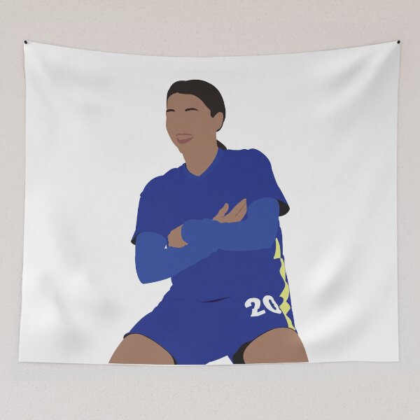 Artikelvorschau, Sam Kerr - Chelsea entworfen und verkauft von smileypatroon.
