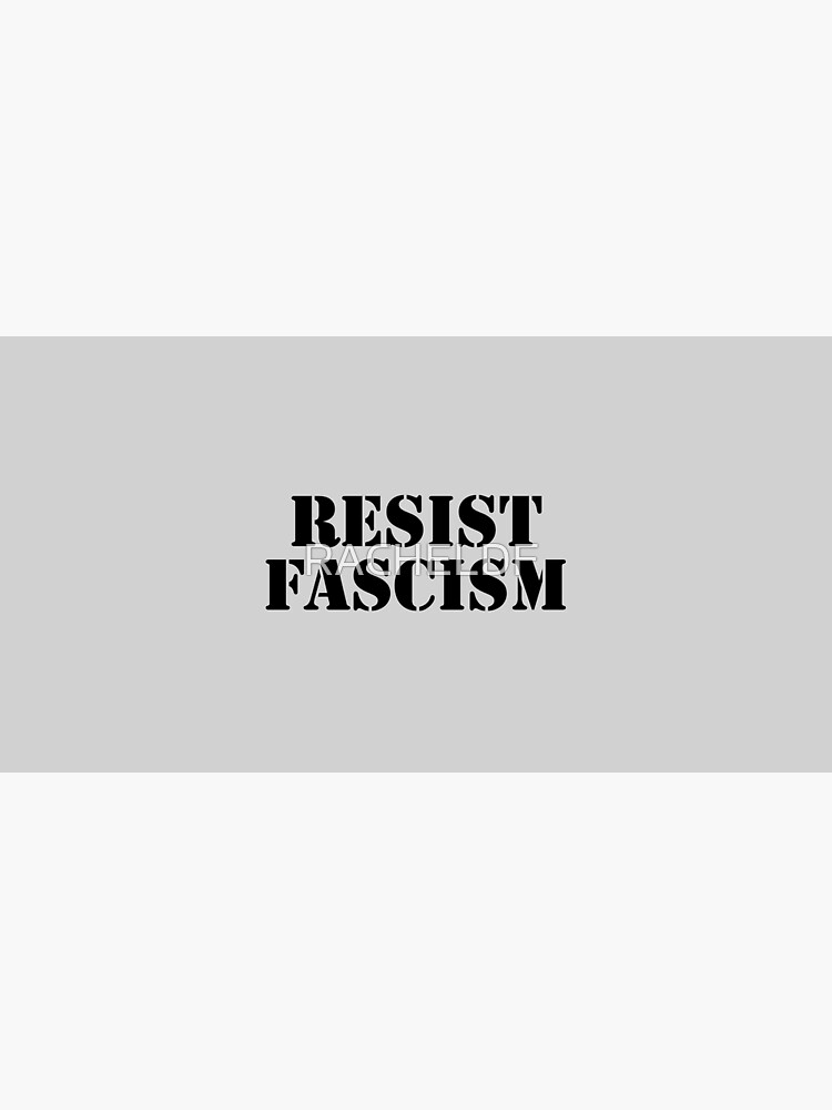 Thumbnail 5 von 5, Mauspad, Widerstand gegen den Faschismus designt und verkauft von RACHELDF.