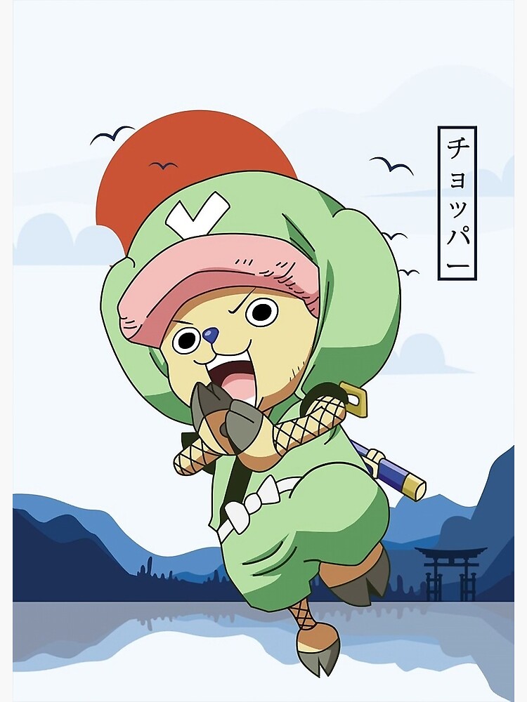 One Piece Tony Tony Chopper Wano Art Print For Sale By