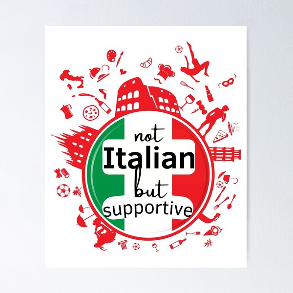 Item preview, not italian but supportive - a beautifull gift designed and sold by niamaes.