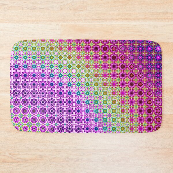 Item preview, Radiant Rainbow Energy Field Ripple Geometric Magic Pattern Neon Glow Modern Hippie designed and sold by ArticLotusShop.