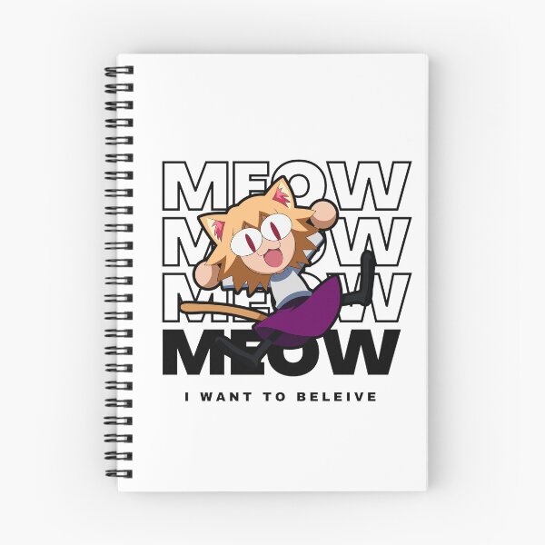 Item preview, Neco Arc Loaf Glossy "Meow" designed and sold by ReezaGraphic.