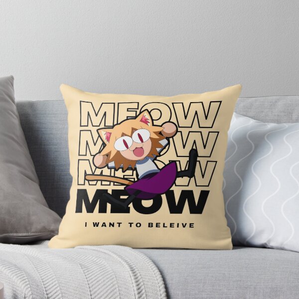 Item preview, Neco Arc Loaf Glossy "Meow" designed and sold by ReezaGraphic.