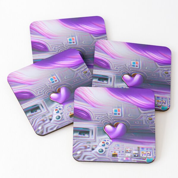 Item preview, Electronic Love designed and sold by AbstractlyArt.