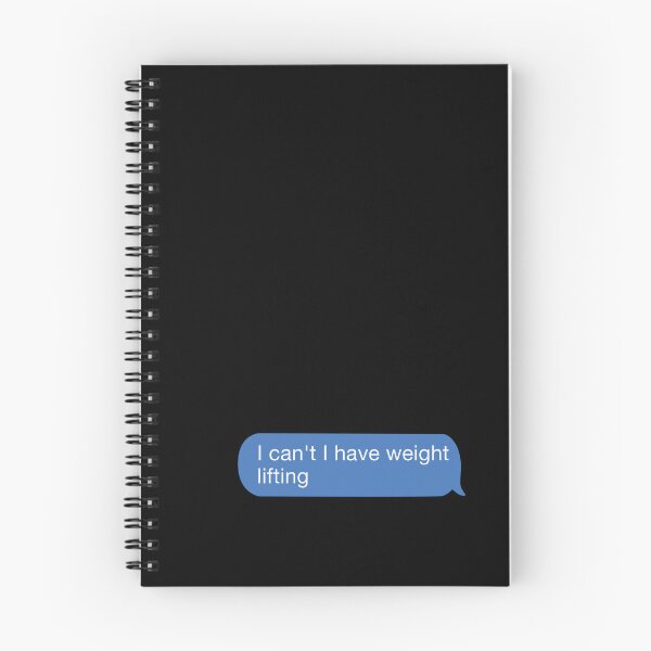Item preview, I cant I have weightlifting designed and sold by orlumbuspirate.