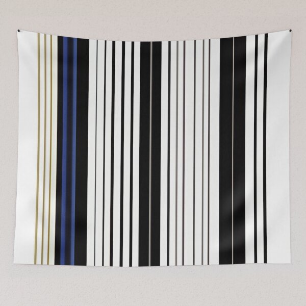 Item preview, Modern Vertical Stripes Design Blue  designed and sold by NellVerde.