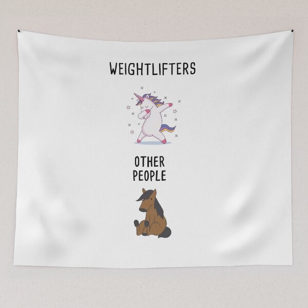 Item preview, Other People vs. Weightlifters designed and sold by orlumbuspirate.