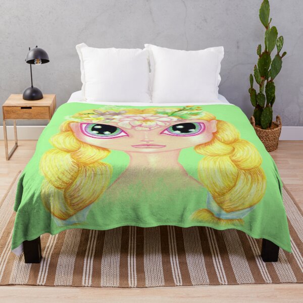 Item preview, Pretty Spring Girl designed and sold by Nalinne Jones.