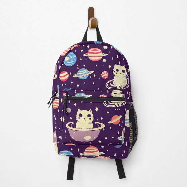 Item preview, Pattern of cats in space designed and sold by etherElric.