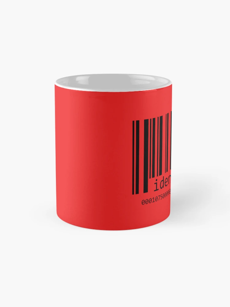 Thumbnail 4 of 6, Coffee Mug, Identity Bar Code designed and sold by LP-Images.