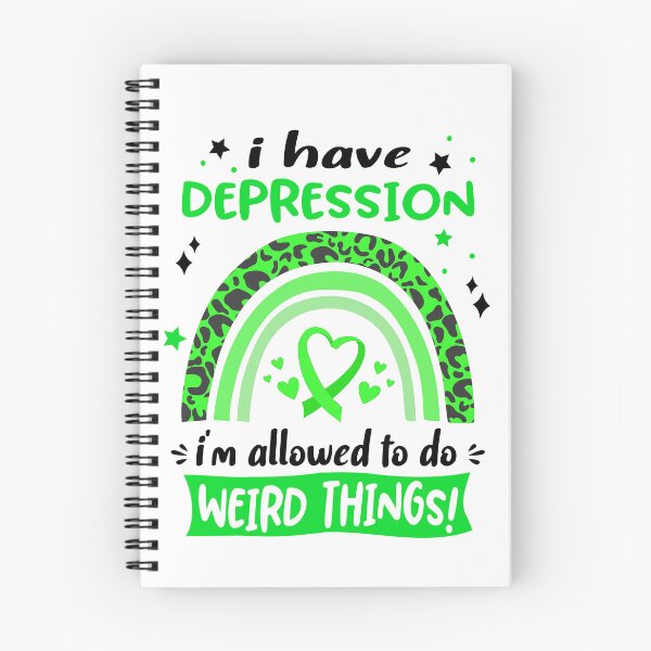 Item preview, Depression Awareness - I have Depression i am allowed to do Weird Things! designed and sold by KirstybShop.