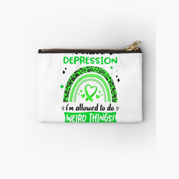 Item preview, Depression Awareness - I have Depression i am allowed to do Weird Things! designed and sold by KirstybShop.