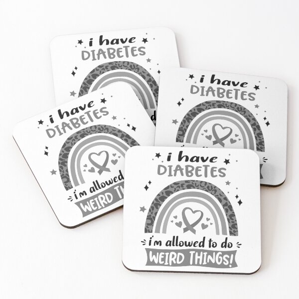 Item preview, Diabetes Awareness - I have Diabetes i am allowed to do Weird Things! designed and sold by KirstybShop.