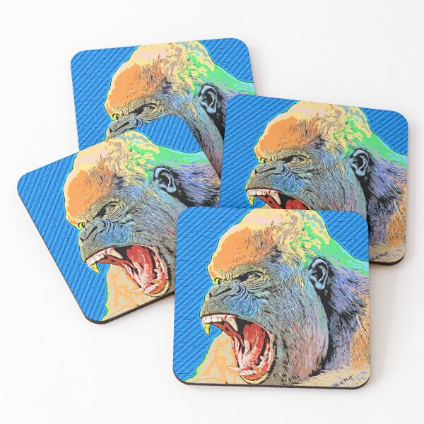 Item preview, MULTICOLORED GORILLA designed and sold by olivierjourjon.
