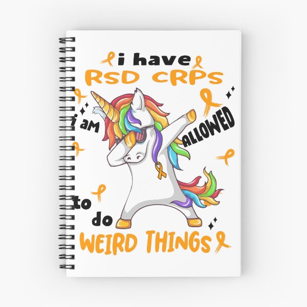 Item preview, RSD CRPS Awareness Funny I have RSD CRPS i'm allowed to do Weird Things! designed and sold by JanetShop809.