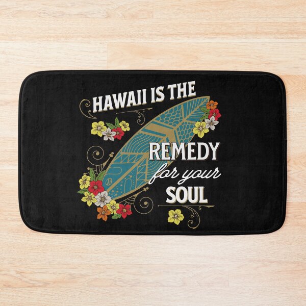 Item preview, Hawaii Remedy for Soul Vintage Hawaiian Surfboard designed and sold by FreeSpiritAloha.