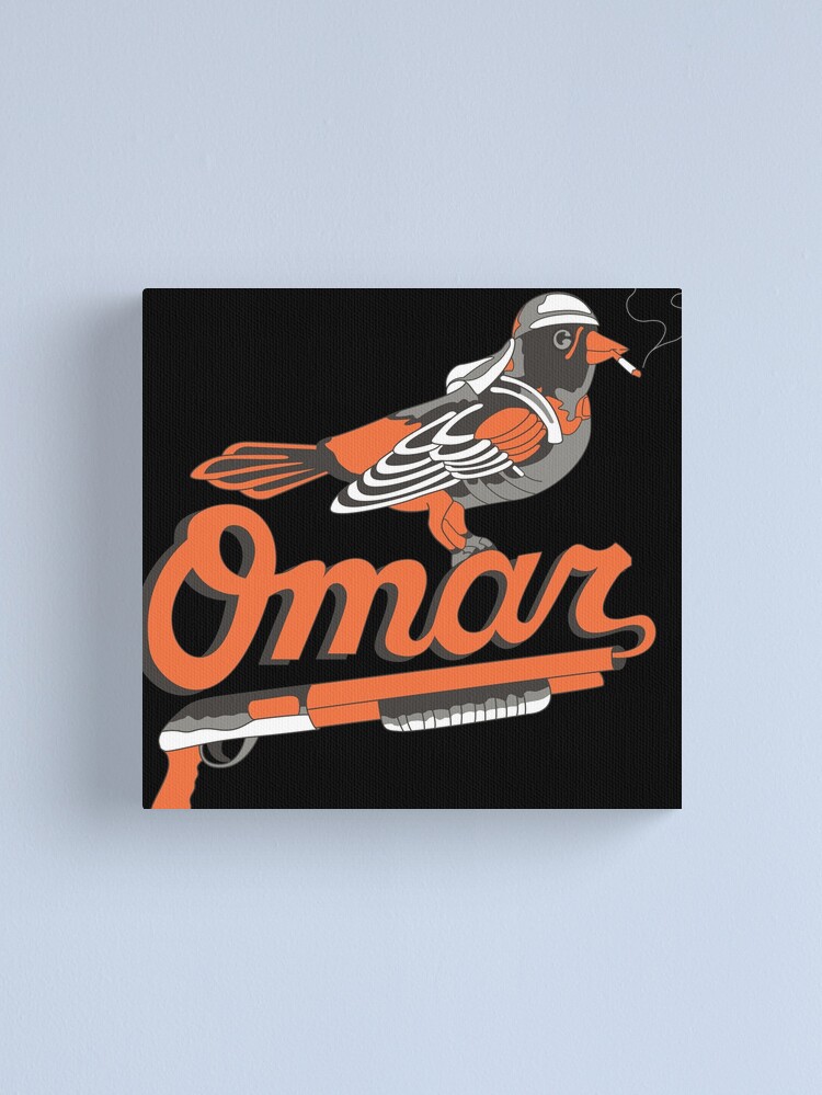 Official Omar Orioles Bird Smoking Shirt T-shirt Ladies Tee