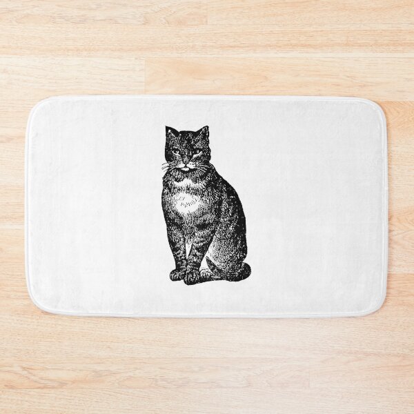 Item preview, Vintage Cat Drawing designed and sold by SuziQPrayers427.