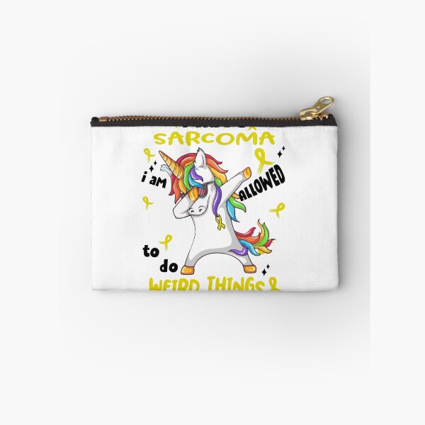 Item preview, Sarcoma Awareness Funny I have Sarcoma i'm allowed to do Weird Things! designed and sold by JanetShop809.