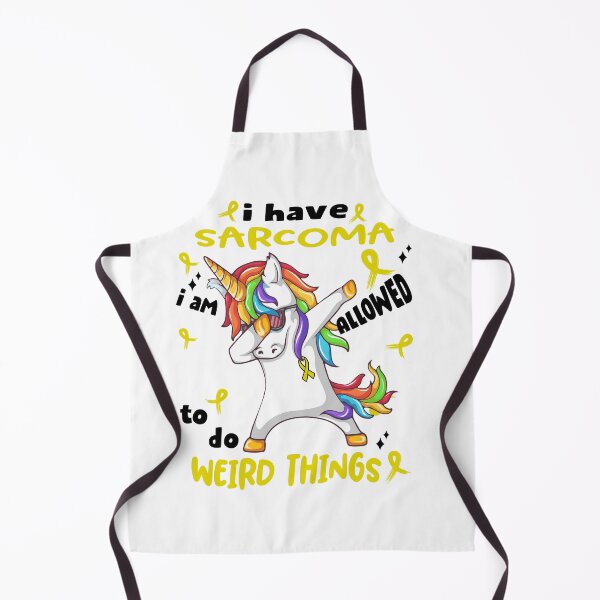 Item preview, Sarcoma Awareness Funny I have Sarcoma i'm allowed to do Weird Things! designed and sold by JanetShop809.