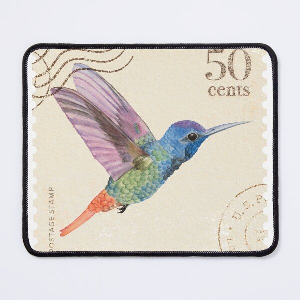 Item preview,  Vintage Hummingbird Stamp designed and sold by SuziQPrayers427.