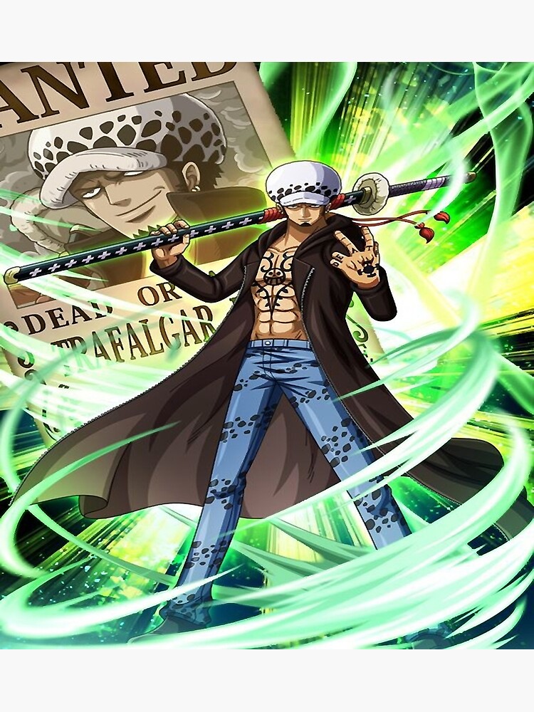 "One Piece Trafalgar Law" Poster for Sale by StephanieBen Redbubble