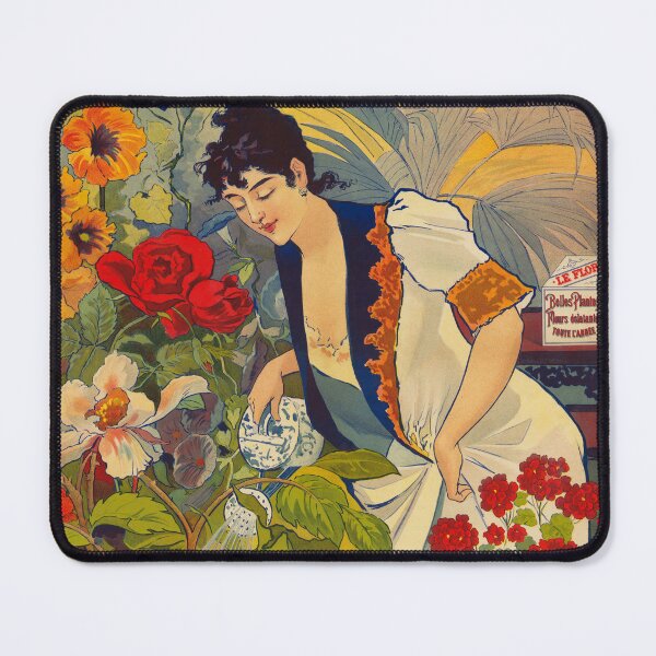 Item preview, LE FLORAL FERTILIZERS 1900s Vintage France Advertisement Poster designed and sold by retroposters.