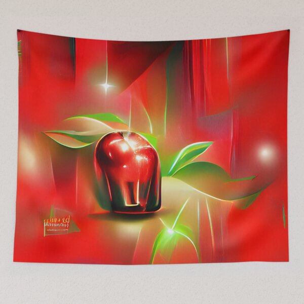 Item preview, Red Apple designed and sold by AbstractlyArt.