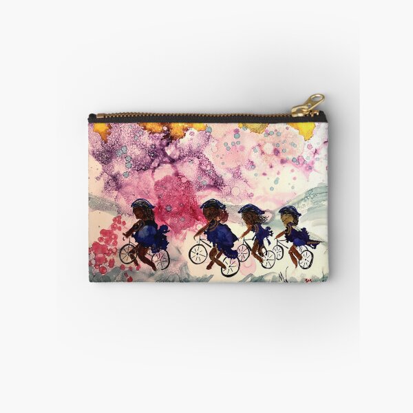 Item preview, Sisters Cycling Blue Mystic designed and sold by Mwcreative2022.