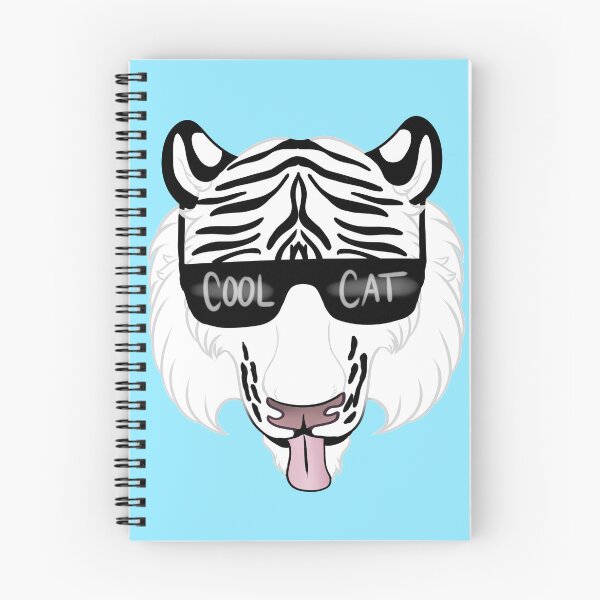 Item preview, Cool Cat (White Tiger Version) designed and sold by SychWolf99.