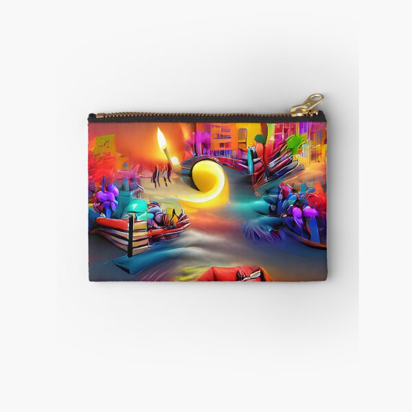 Item preview, Rainbow Cityscape  designed and sold by AbstractlyArt.