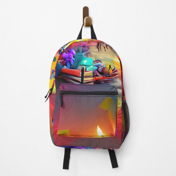 Item preview, Rainbow Cityscape  designed and sold by AbstractlyArt.