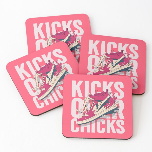 Item preview, KICKS OVER CHICKS designed and sold by AladdinMktgs.