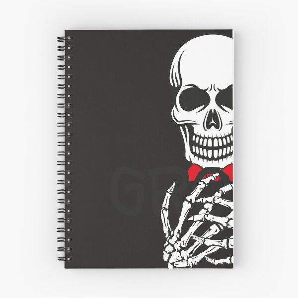 Item preview, Black white red Skeleton skull groom character Halloween designed and sold by Bird4771.