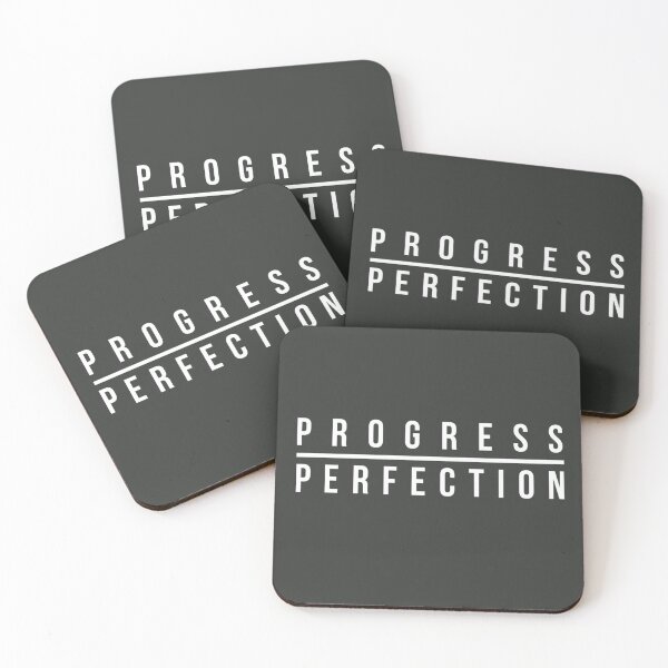 Item preview, Progress over perfection designed and sold by TonsPOD.