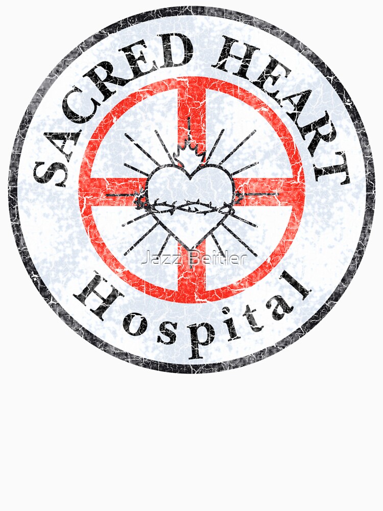 “Sacred Heart Hospital (Scrubs)” T-shirt by ImSecretlyGeeky | Redbubble