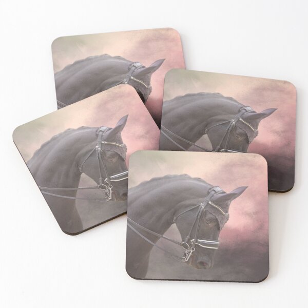 Item preview, Black Dressage Horse 01 designed and sold by Elisabeth Lucas.