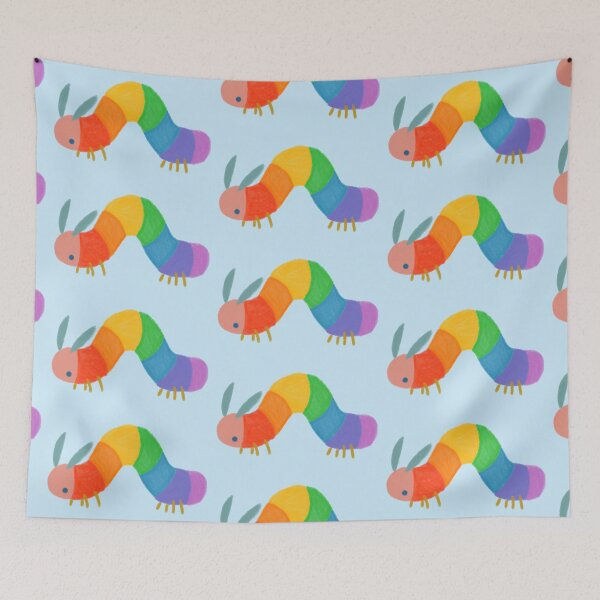 Item preview, crayon caterpillar!...cray-pillar? designed and sold by emeraldpangolin.
