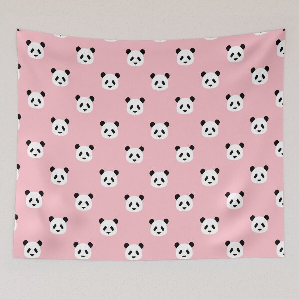 Item preview, Pink - Minimalist Pandas designed and sold by Amanda Roos.