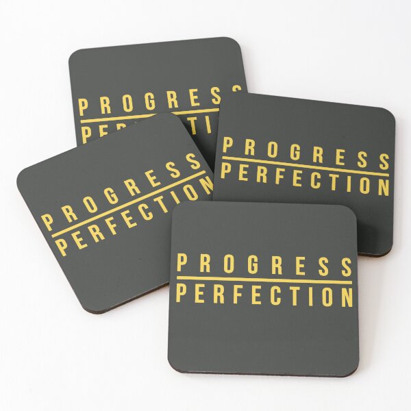 Item preview, Progress over perfection designed and sold by TonsPOD.