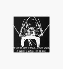 Asura Zoro Version White Art Board