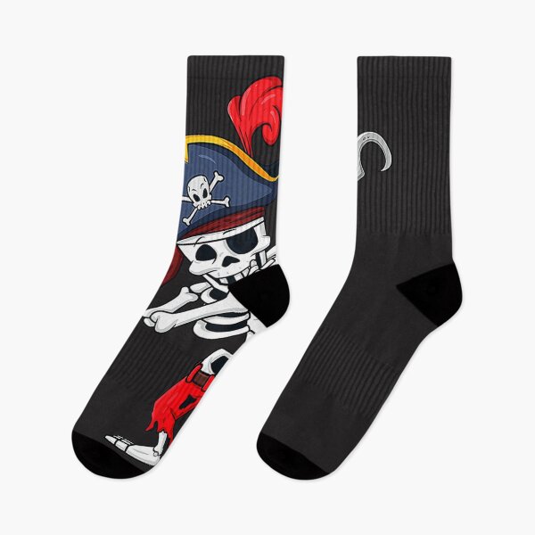Item preview, Cute Halloween Dabbing Pirate Skeleton Fun  designed and sold by okieokeke8.